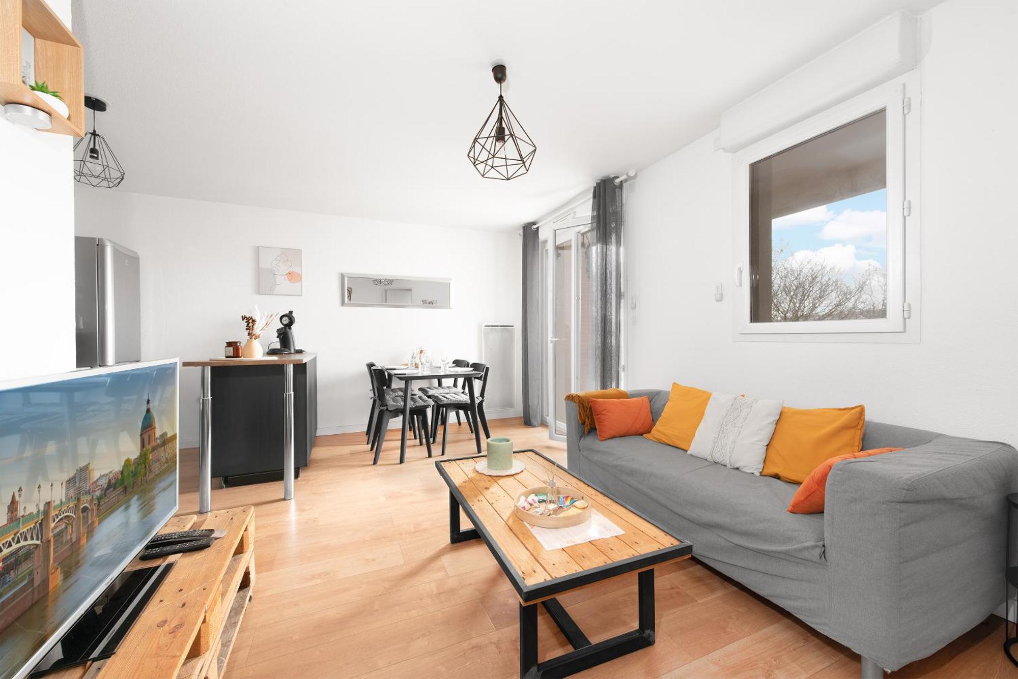 Ferienwohnung L'Arizona - Proche Rer Et Airbus Colomiers Exterior foto