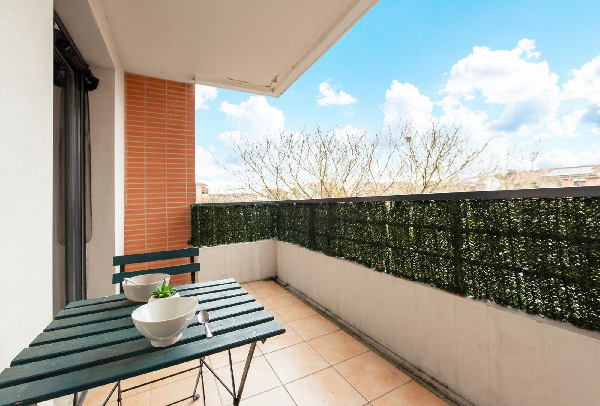Ferienwohnung L'Arizona - Proche Rer Et Airbus Colomiers Exterior foto