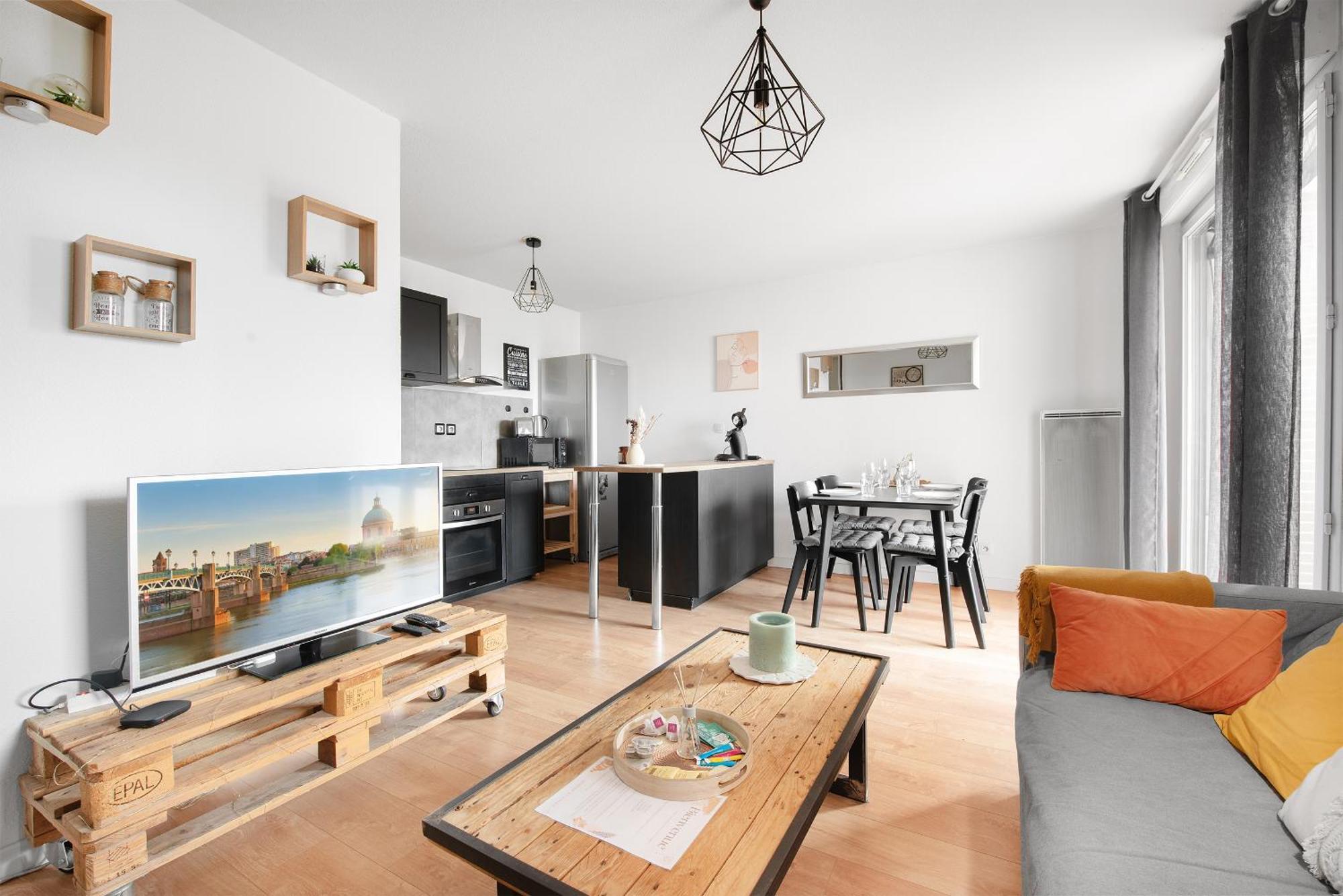 Ferienwohnung L'Arizona - Proche Rer Et Airbus Colomiers Exterior foto